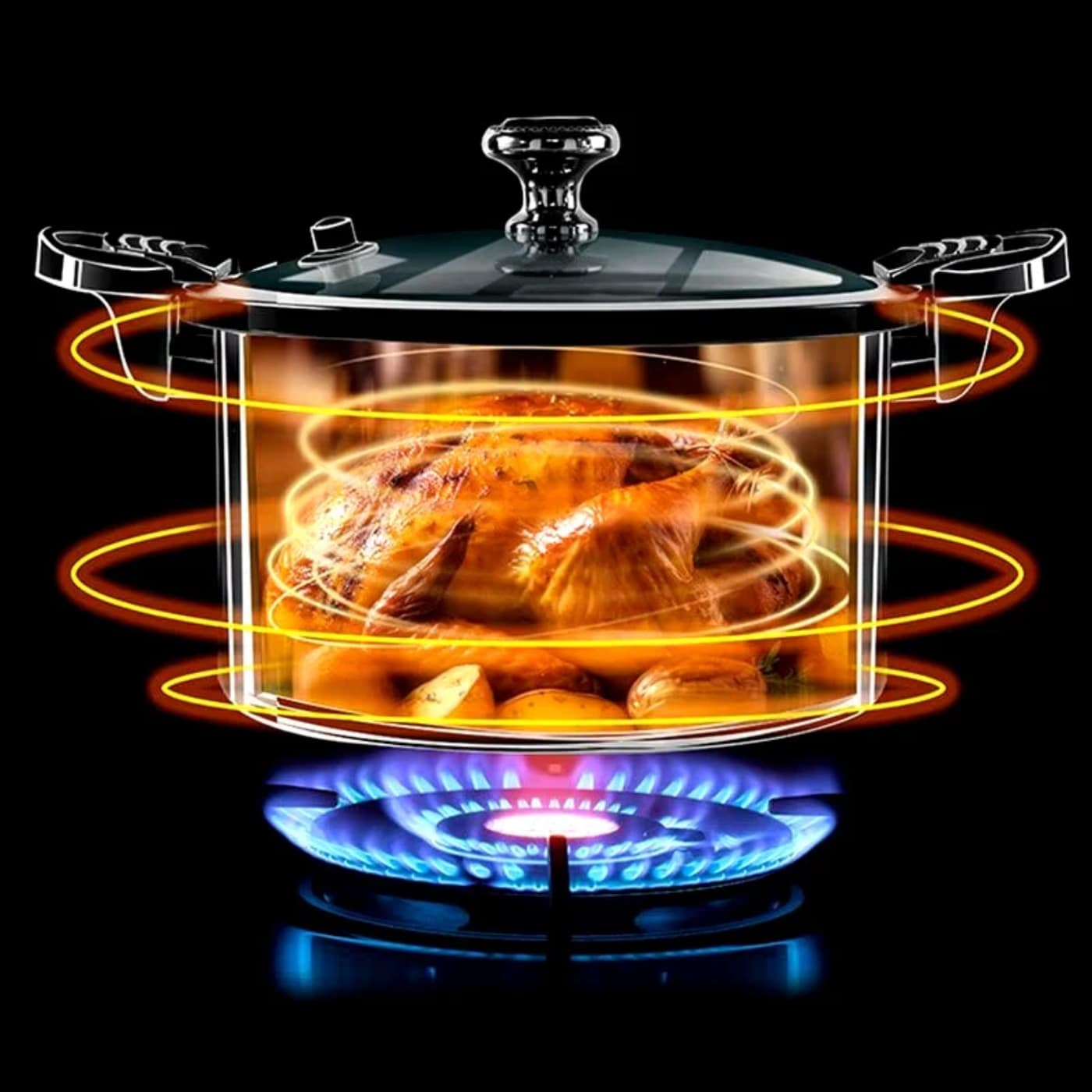 ChefPress™ – Olla de Micro Presión Antiadherente