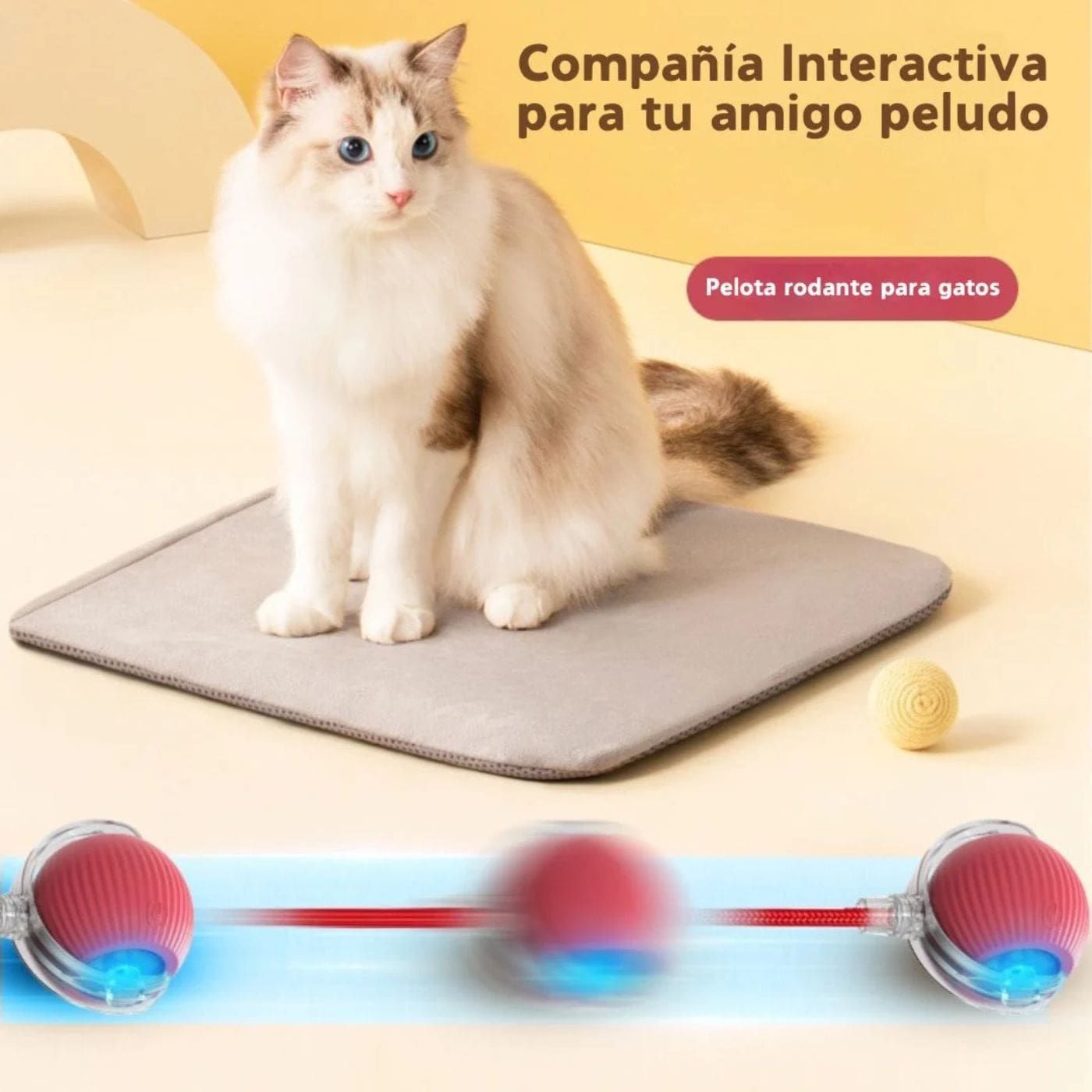 PetiJoy™ – Pelota inteligente interactiva para gatos
