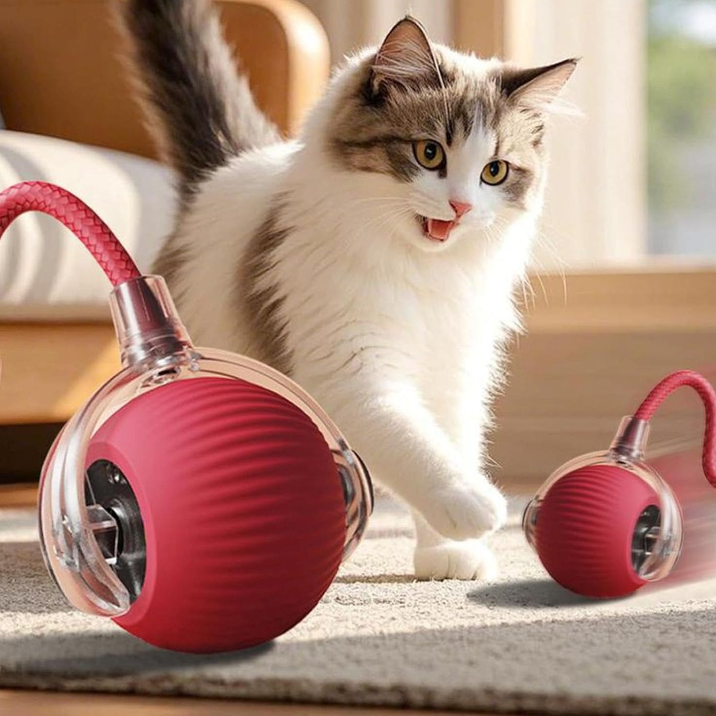 PetiJoy™ – Pelota inteligente interactiva para gatos